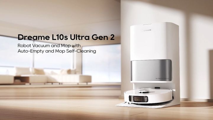 Dreame L10s Ultra Gen 2 Robot Vacuum | 10,000Pa, Mop Extend, Auto Self Cleaning, Dry, Empty