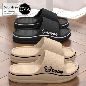 MONLEYTA | Anti-Odor Mens Slippers Indoor Home Wear Thick Bottom Wear-Resistant Slip-Resistant EVA Summer Slippers Casual Style All Seasons