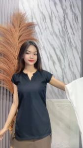 SHINE FASHION - KANAZA BLOUSE KNIT / ATASAN TOP WANITA -PN