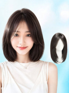 REAL ME | Edgeless Adhesive-Free Natural Hair Density Enhancer Half Wig