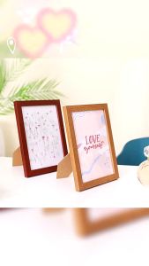 4R Photo Wooden Picture Frame Desk Photo Frame Decor Wall Decor Picture Holder Art Paintings DIY
