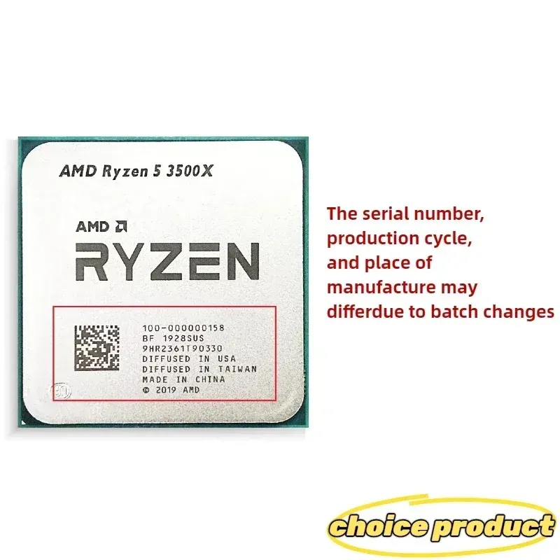 AMD | AMD Ryzen 5 3500X R5 3500X 6 Core 6 Thread Gaming CPU Up to