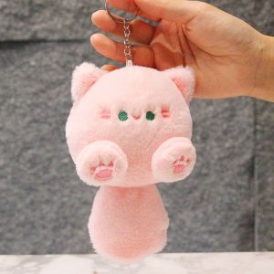 Cute Cat Keychain Plush Toy