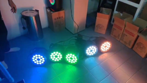 18x 10W RGBW 4 in 1 Color LED Par Light/ Stage Light LED/Lighting/Event/Clubs/DJ/Party