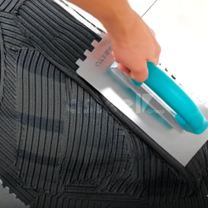 Raskam Plastering Trowel Alat Pasang Keramik Perata Acian Semen Lantai Stainless Steel