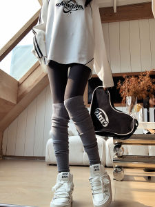 กางเกงโยคะเอวสูงสีเทา ทรงเข้ารูป สำหรับผู้หญิง กางเกงขายาวลำลอง กางเกงขาสั้น ใส่ไปทำงานได้ กางเกงยีนส์ทรงเข้ารูป สวมใส่สบาย