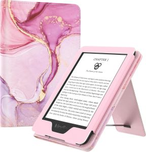 เคส MoKo เหมาะกับ6 "Kindle (รุ่น11thรุ่น2024/2022)/Kindle(10th Gen2019)/Kindle(8th Gen 2016)อัลตร้าน้ำหนักเบาเปลือก PU ปกป้องด้วยปลุกอัตโนมัติ/นอนสำหรับ Kindle 2024คลุมป้องกันแท็บเล็ต