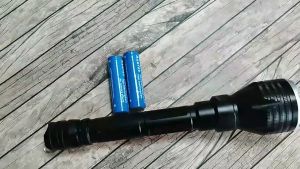 Super bright flashlight 1200Lumen Underwater 100m rechargeable led diving waterproof flashlight lamp