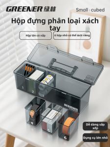Greener | Hộp Lưu Trữ Dung Lượng Lớn Trong Suốt Đa Lớp