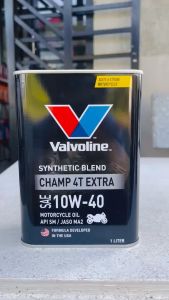 Nhớt xe số/côn tay Valvoline Cham 4t Extra 10W40 SN/MA2