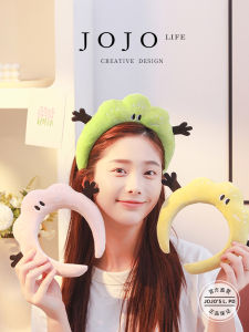 Đai Tóc Hình Hoạt Hình Dễ Thương JOJOS L PD Shape Thoải Mái Sáng Tạo Cho Bé Gái Đai Tóc Hình Khối 3D Đồ Dùng Gia Đình