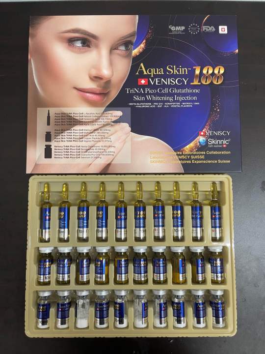 igf-1 lr3 dosage in iu Aqua Skin Veniscy 126 Glutathione Injection is a safe and effective way to  achieve remarkable results❤️ main image 0