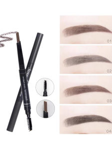 the Saem Eyebrow Pencil Womens Waterproof Sweatproof Natural Long-lasting Clear Definition Wild Brow Colorfast Makeup Tool