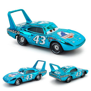 Takara Tomy | Disney Pixar Cars Toy NO.43 The King New Style Plated Version Metal Diecast Model Alloy Car Toys Gift For Children