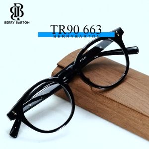 Berrybarton Kacamata Lentur Anti Radiasi Photocromic Blueray Kacamata Bisa Minus Pria Wanita 663