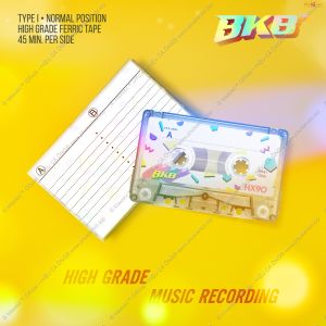Set 05 băng cassette trắng BKB HX90 (EU Version) - High Performance for All Recording