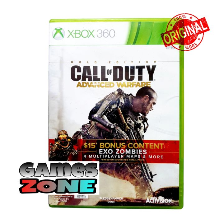 Xbox 360 Game Call of Duty Advanced Warfare (with freebie