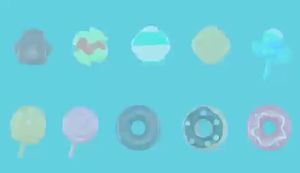 Mainan Kasir Kasiran Anak Pretend Playset Etalase Toko Jualan Toko Donat - DONUTS SHOP