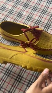 รองเท้าสตั๊ดดอยเหลือง รุ่น กังสดาล 508 ใส่เดินป่า ใส่ไปไร่-สวน ทนน้ำ ทนแดด ทำความสะอาดง่าย ไซส์ 37-42