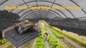 90% Shading Rate Anti-UV Sunshade Net: Waterproof Thickened Outdoor Awning with Grommets for Agriculture