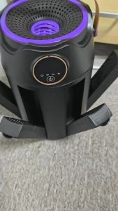 6-Arm Shoe Dryer UV Sterilizer Aromatherapy 3-6-9H Timer Digital Display PTC Heater 48°C Foldable Fast Drying for Sneakers Socks
