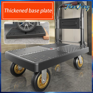 Portable Folding Platform Handtruck for Home Use