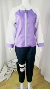 Anime Naruto Hyuga Hinata Cosplay Costumes Hyuuga Hinata Role-play Sportswear Hoodie Jacket Pants School Uniform Hinata Cosplay The Last Hinata Shippuden Costume Cosplayer Hinata - Lazada