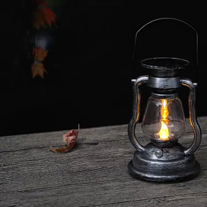 ZAFUL Rechargeable LED Light Portable Solar Camping Lamp Outdoor Retro Lantern Emergency with Light Stand