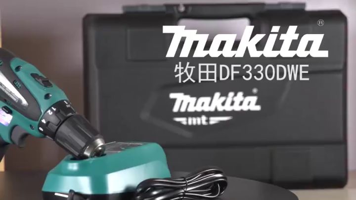 Makita DF330 Electric Drill 12V Cordless Electric Drill Lithium Battery ...
