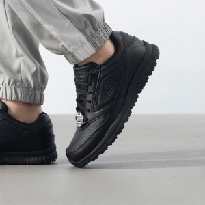 Skechers | รองเท้าลำลอง Skechers NAMPA สำหรับผู้ชาย รองเท้าทำงานกลางแจ้ง รองเท้าลำลอง รองเท้าหนังธุรกิจ รองเท้าสวมสบาย รองเท้า EVA ทนทาน