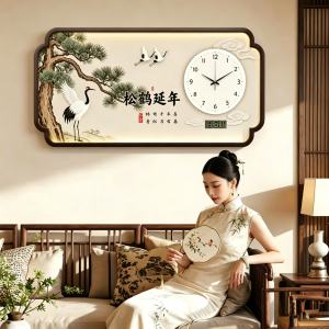 XIANGTUYIN | Creative Chinese Style Wall Clock for Home Decor