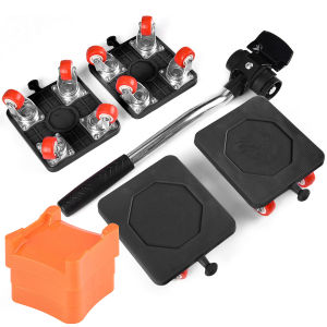 Heavy Duty Furniture Lifter Roller Handling Tool Kit 440/880LB Labor-Saving Appliance Lift Slider for Large Furniture Handling