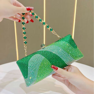 MEIFEI | Túi Clutch Đêm Đầy Đá Kim Cương Sang Trọng Cho Dâu Phụ Trong Đám Cưới