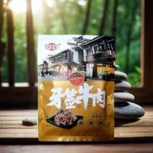 Xiangliyuan Spicy BBQ Flavor Beef Jerky Pocket Snack Authentic Hunan Taste Beef Original Aroma Toothpick Beef Snacks