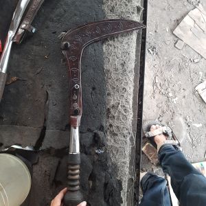 Arit rumput asli baja | khas tanggul jember