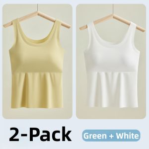 YUNASHA | Strap Bra Pad Seamless Ice Silk Underwear For Women
