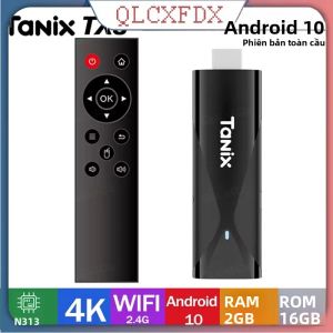 TANIX TX8 Smart TV Box Android 10 4K MINI TV Dongle Stick 2GB RAM 16GB ROM 2.4G WIFI Allwinner H313 Media Player Có Điều Khiển Từ Xa