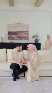 [READY STOCK Siap Kirim] HIRA - Chatara Series Family Set | Sarimbit Lebaran - Dress Gamis Baju Koko