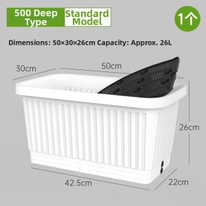 Jiaxun | Balcony Vegetables Planting Box Resin