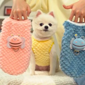 Quần áo cho Chó Mèo Vải Len dày ấm áp Mùa Thu Đông Quần áo cho thú cưng