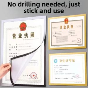 Xier | Transparent License Protection Sleeve Magnetic Display Sticker Pollution Prevention