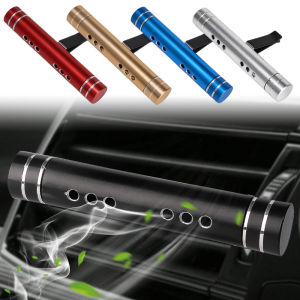 น้ำหอมติดรถยนต์น้ำมันหอมระเหยในรถยนต์มี4รสชาติก้อนหอมเครื่องฟอกอากาศแอร์รถยนต์คลิปติดน้ำหอมเติมได้