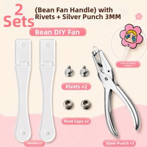 YUGUANG | DIY Creative Plastic Fan Handle Accessories