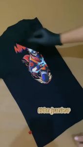 BSA Baju Kaos Anak Distro Laki-Laki Umur 6-16 Tahun Series Anime Gojo Satoru Jujutsu Kaisen Bahan Katun