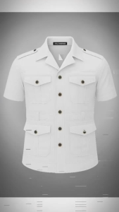 áo sơ mi áo sơ mi nam cộc tay phong cách Hàn Quốc lịch lãm  -  T40