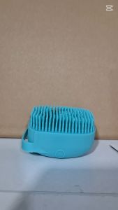 Bàn Chải Tắm Bông Tắm Silicon Tạo Bọt Massage Cho Chó Mèo Có Khay Đựng Sữa Tắm - Nuôi Pet Shop