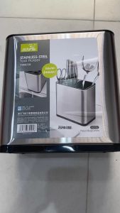 Ống cắm đũa dao INOX cao cấp. Chất liệu inox304 không han gỉ. Sang trọng. Gọn gàng. Dụng cụ nhà bếp 2750