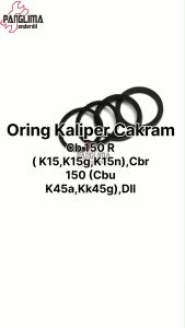 Oring Kaliper Cakram Supra X 125-Fit New & Revo 100 & PCX 125-150 & CBR 150 R-CBR150R Old Karet-Seal-Sil Piston Kepala Babi Depan