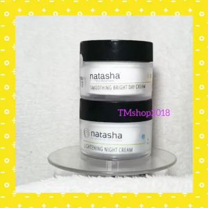 Natasha Skincare Paket Krim Perawatan Wajah (SmoothBrightLNC) by dr Fredi Setyawan Original Pagi Malam Day Night Cream Pencerah Pemutih Lightening Brightening Wajah Kulit Halal BPOM Aman Asli Klinik