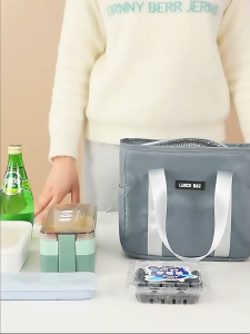 Lunch Bag Insulated Large Capacity Waterproof Thermal Tote for Work School Outdoor Picnics Durable Food Storage Cooler Bag